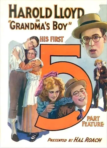Harold Lloyd, release poster, 1922, credit Hal Roach Studio