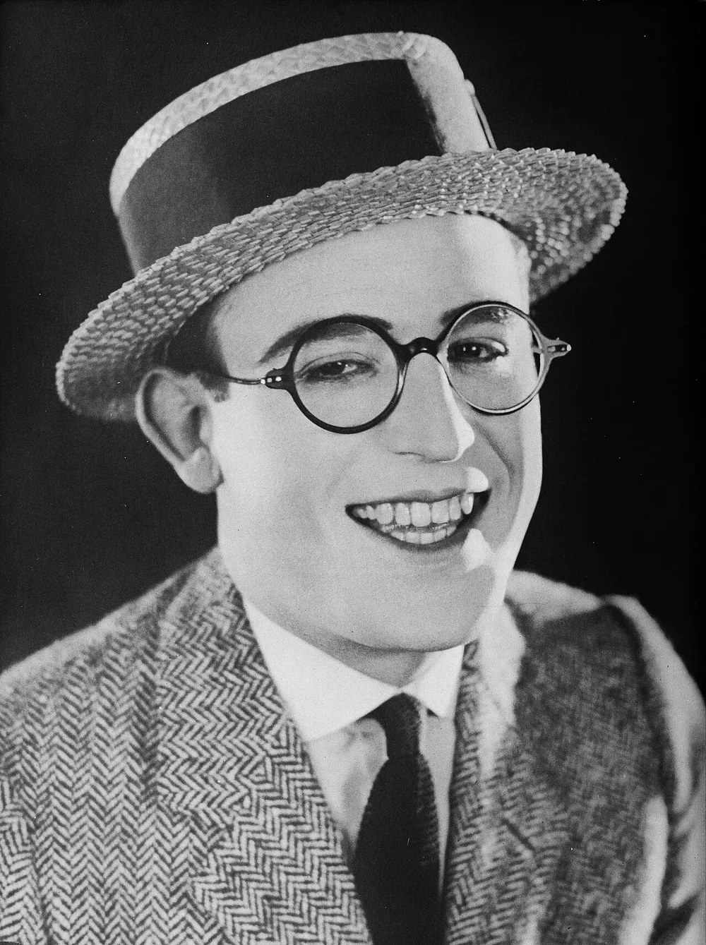 Harold Lloyd, publicity photograph, 1953, credit Daniel Blum